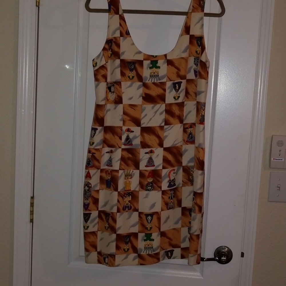 Beautiful Checker Board Style Dress